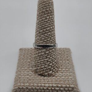 Size 9 Sterling Silver I Am Enough Ring A2617